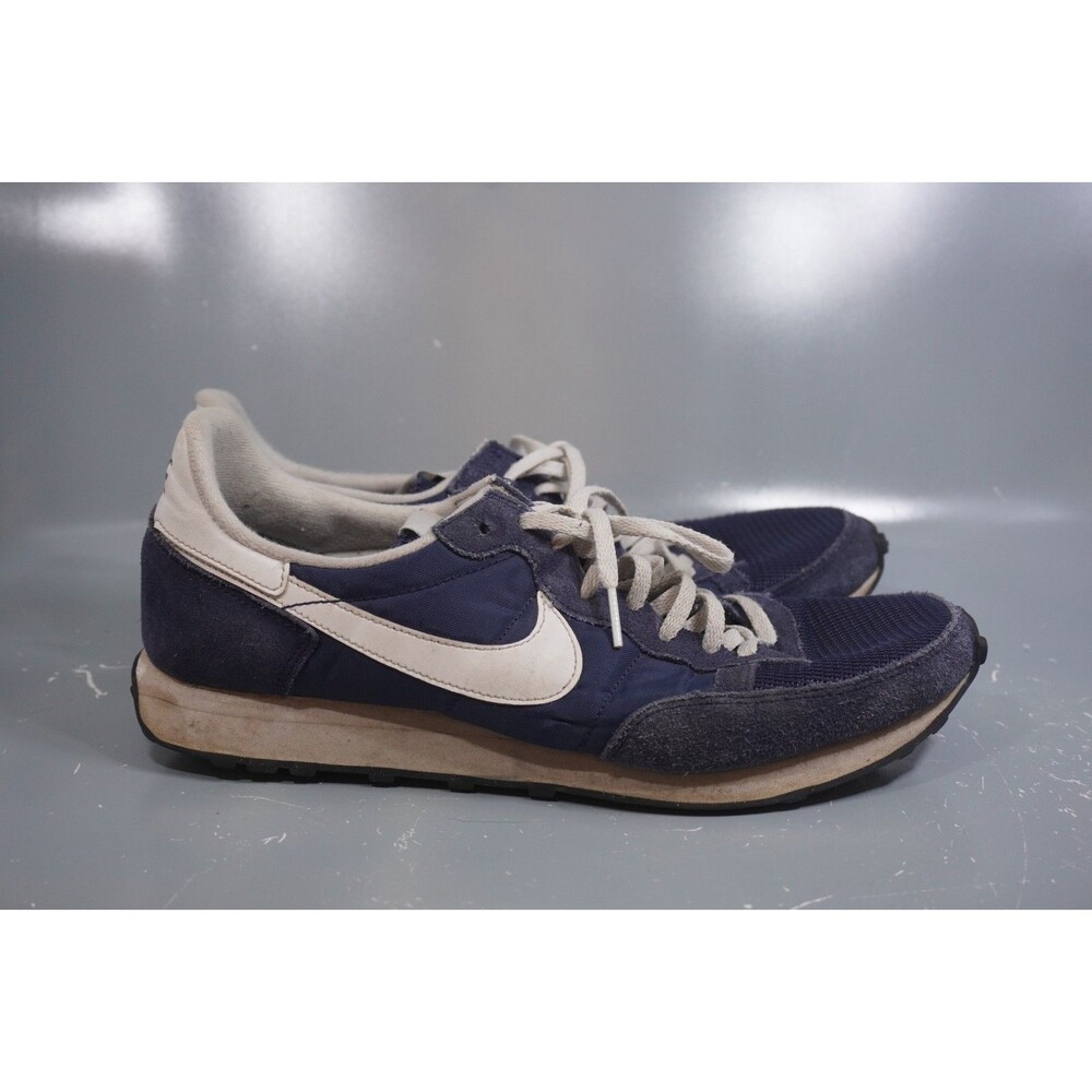 Nike Challenger OG Midnight Navy White Men’s Size 10 Retro CW7645-400 Blue Suede